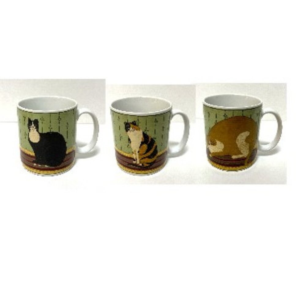 Your Choice: Sakura Cat Collection Mugs by Warren Kimble